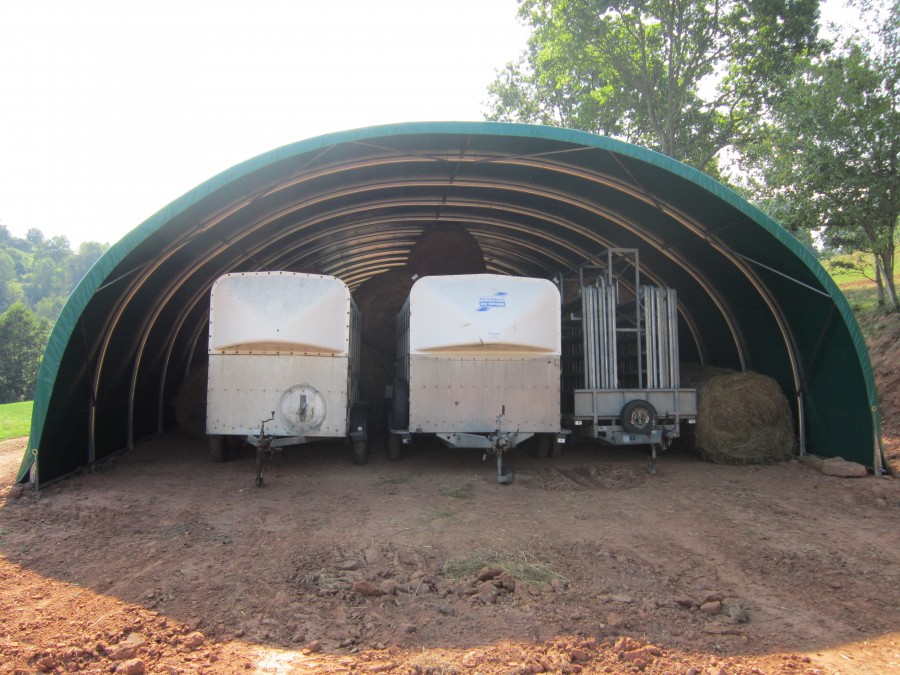  Abri  agricole tunnel b ch  hangar Toutabri 